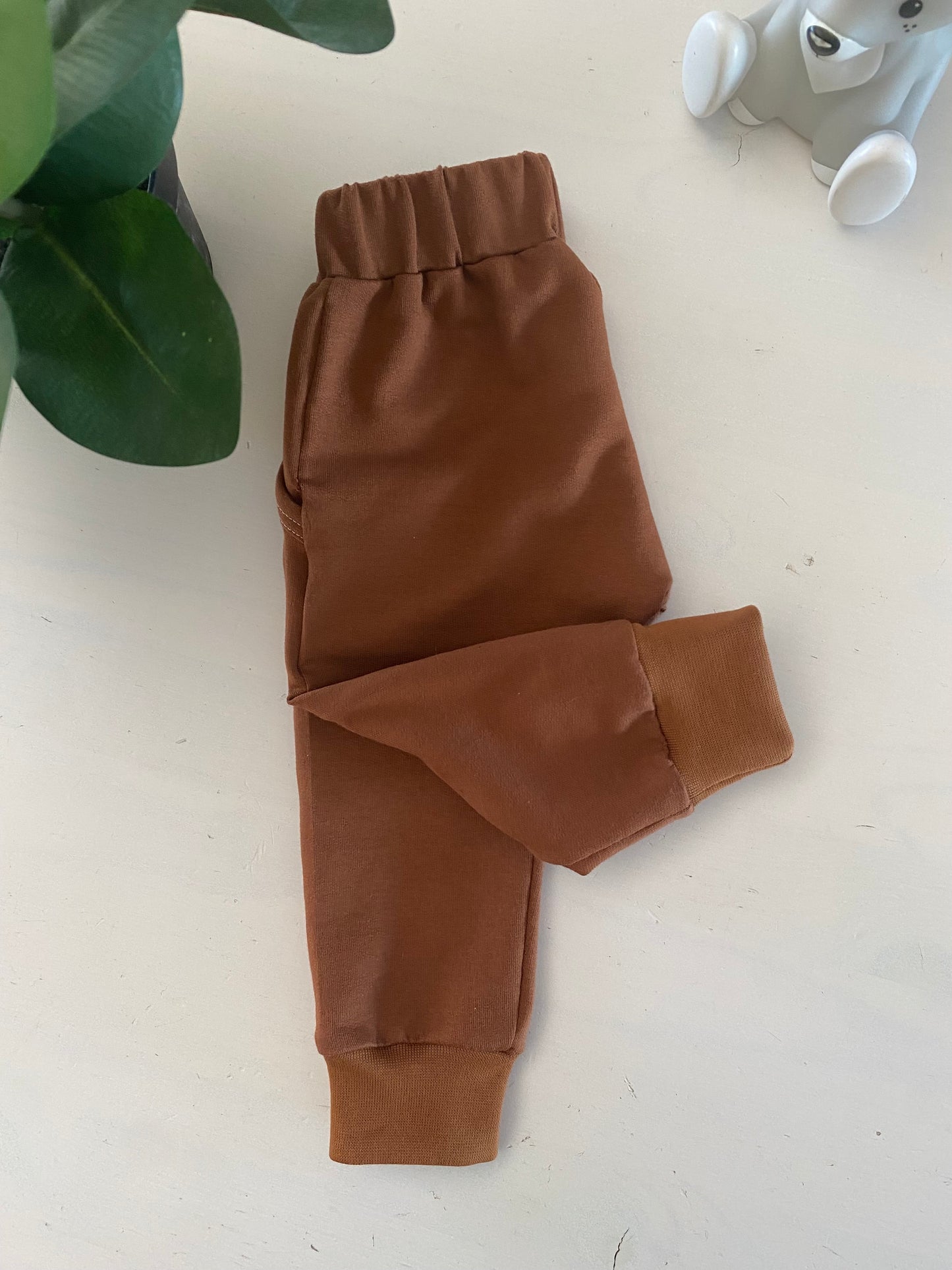 Joggingsbroek Roestbruin