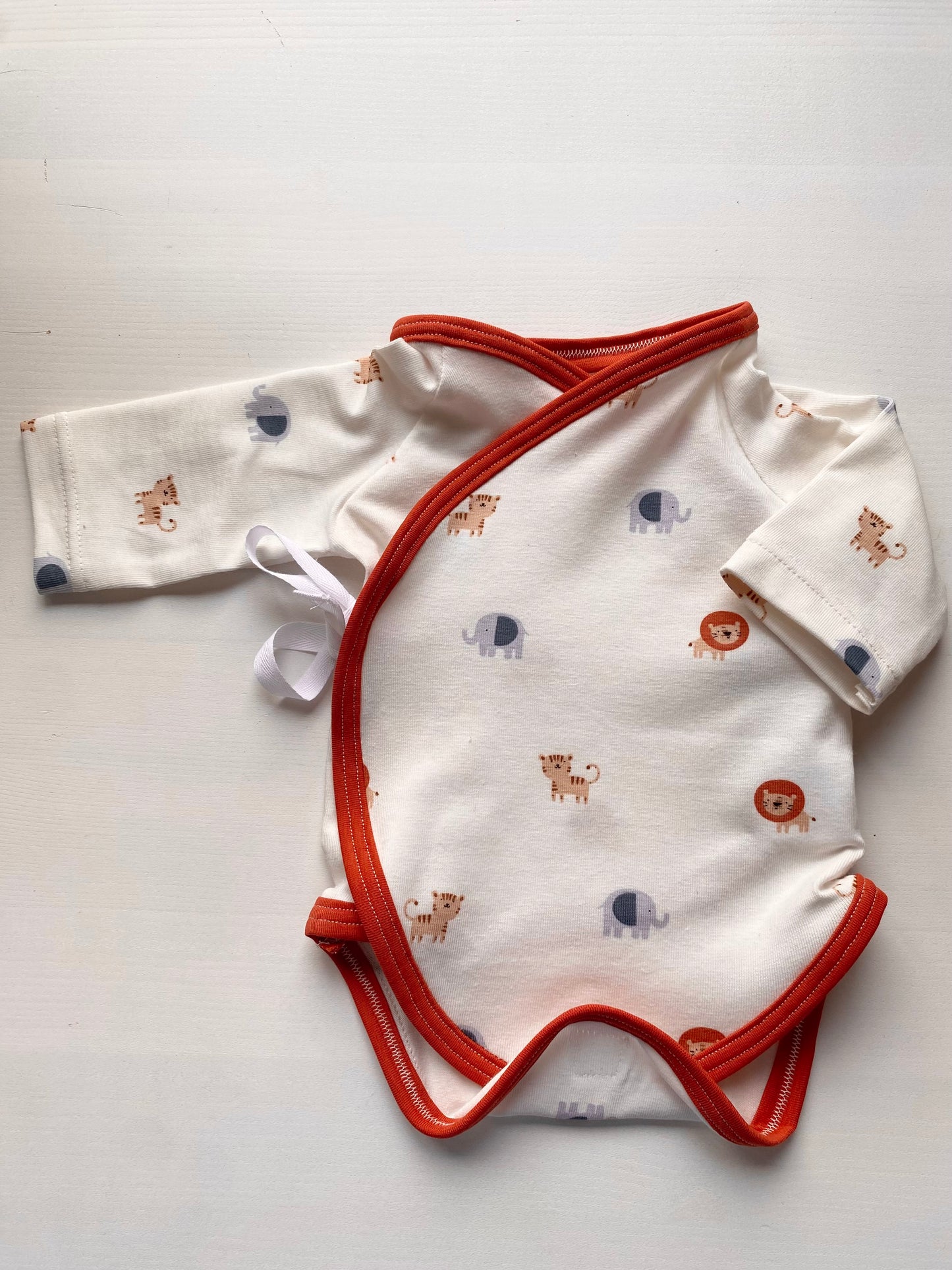 Prematuren Overslag romper Safari, maat 44