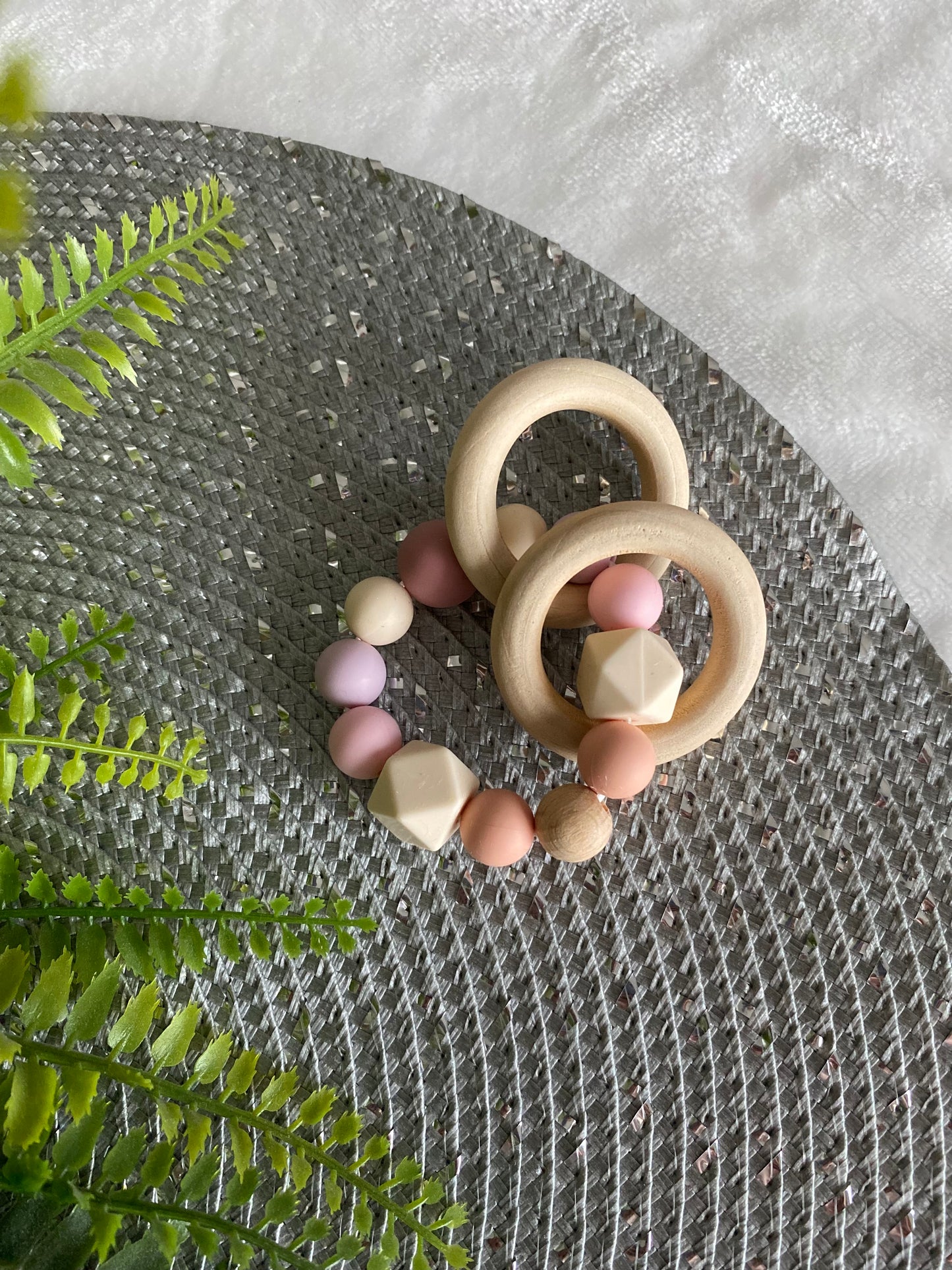 Kraamcadeau setje zalmroze