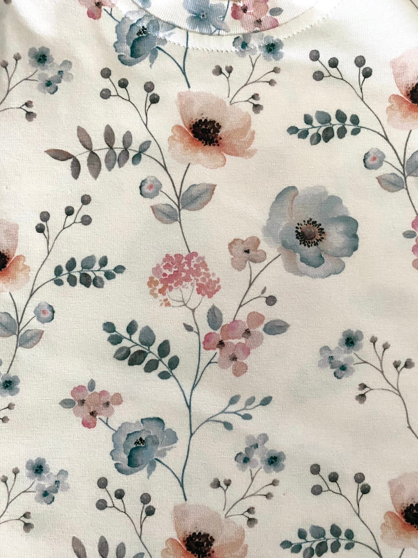 Ruffle longsleeve klaproosjes