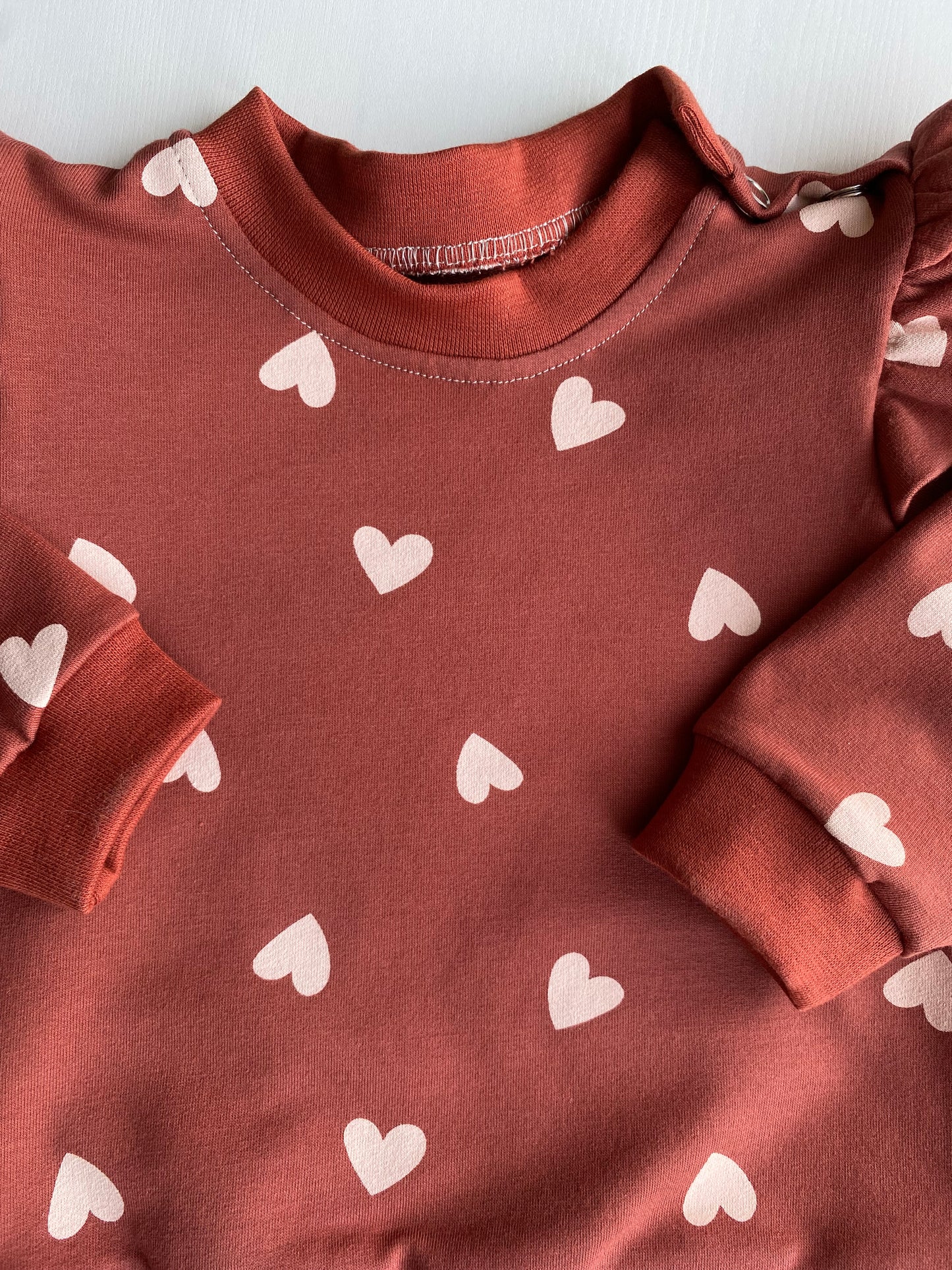 Ruffle Sweater Hartjes