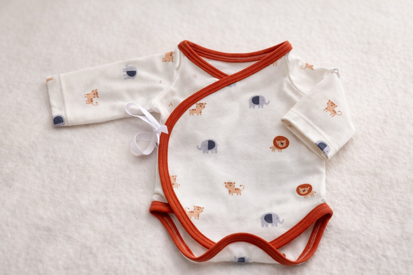 Prematuren Overslag romper Safari, maat 44