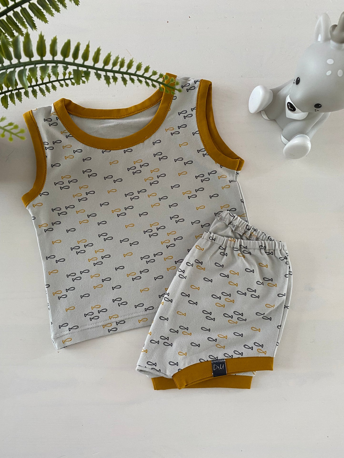 Toddler underwear set Visjes 86/92 (SALE)