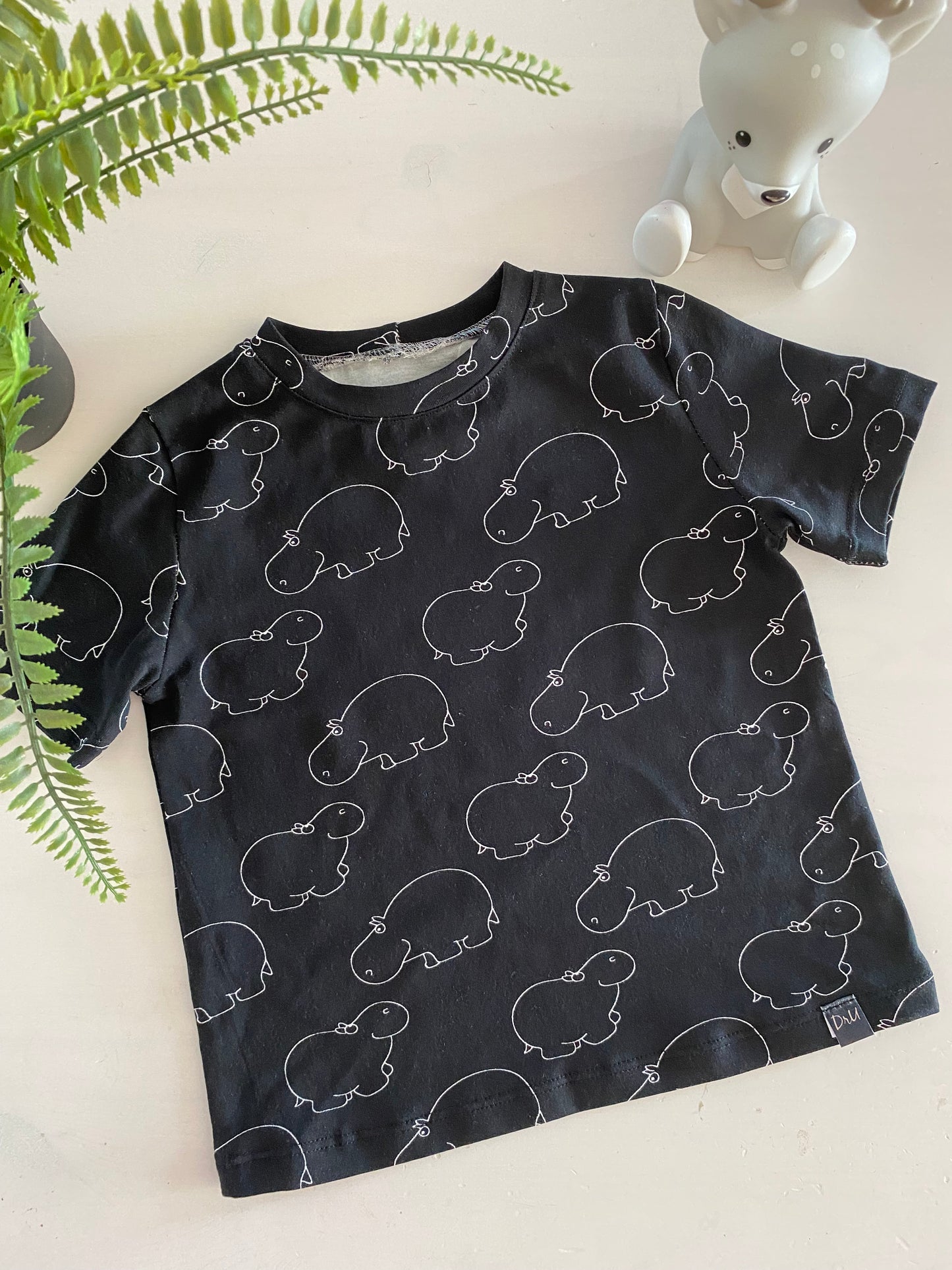 t-shirt Hippopotames