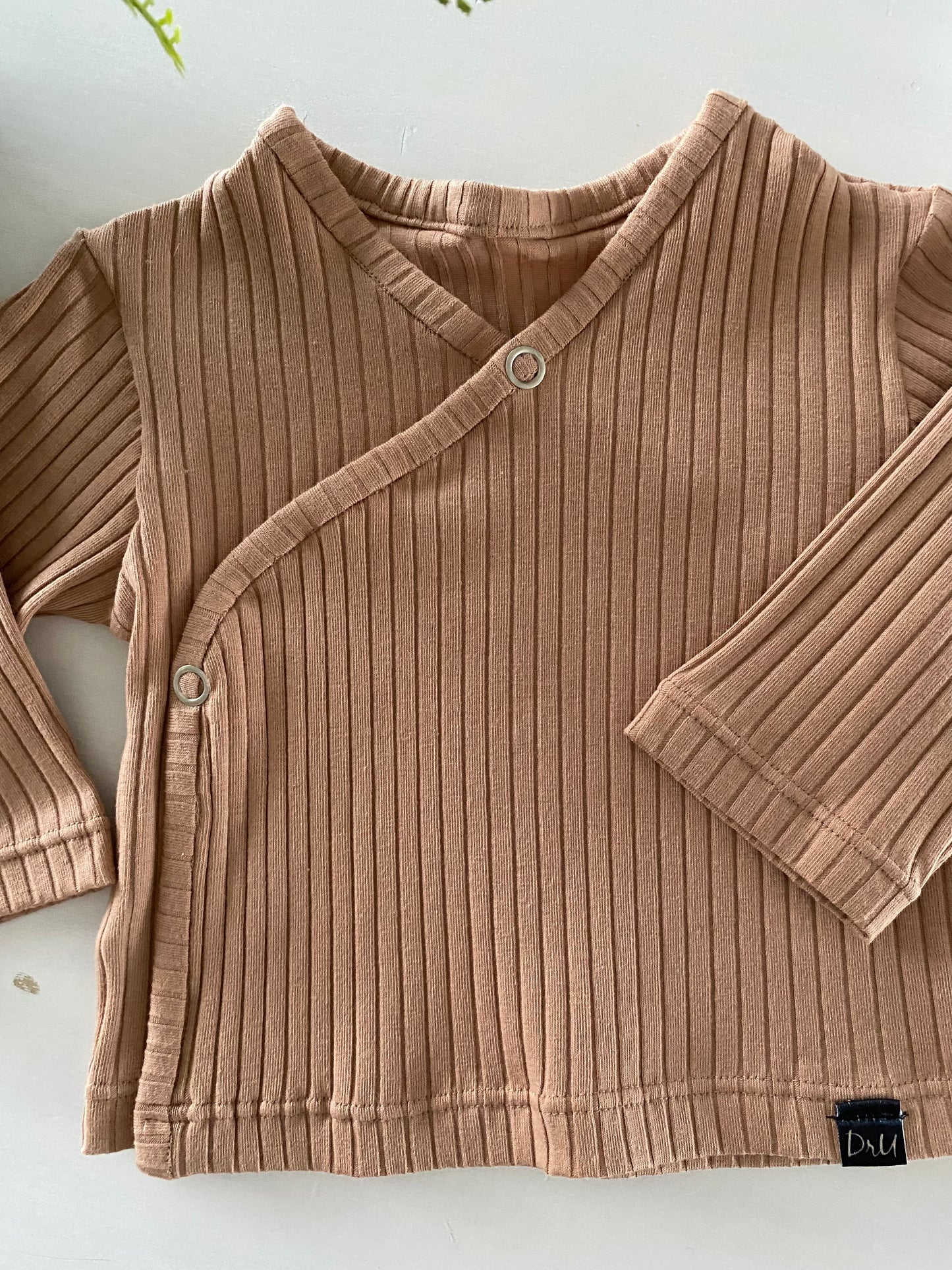 Overslag shirtje Rib Almond