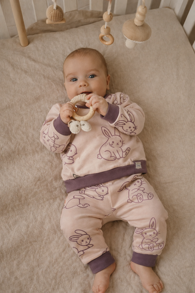 Baby meisjes outfit Konijntjes (Sale)