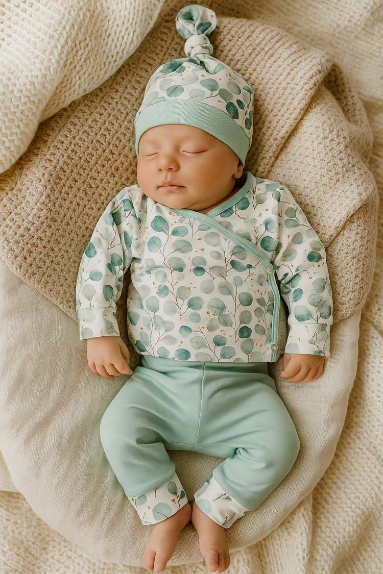 Newborn setje Eucalyptus