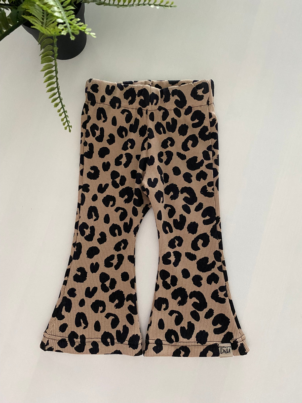 Flared Legging Rib Panther