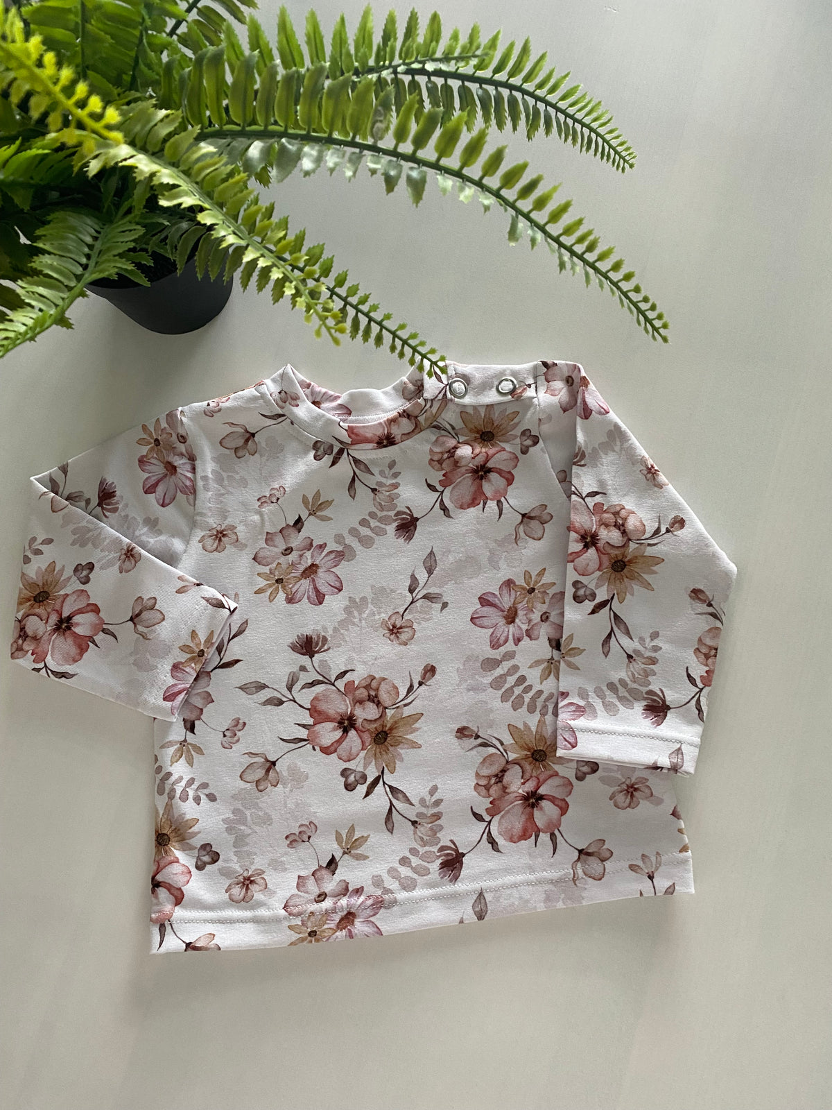 Longsleeve Roze Bloemen