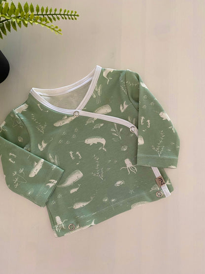 Overslag shirtje Sealife