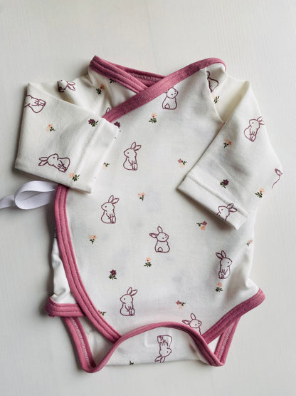 Prematuren Overslag rompertje Konijntjes, maat 44