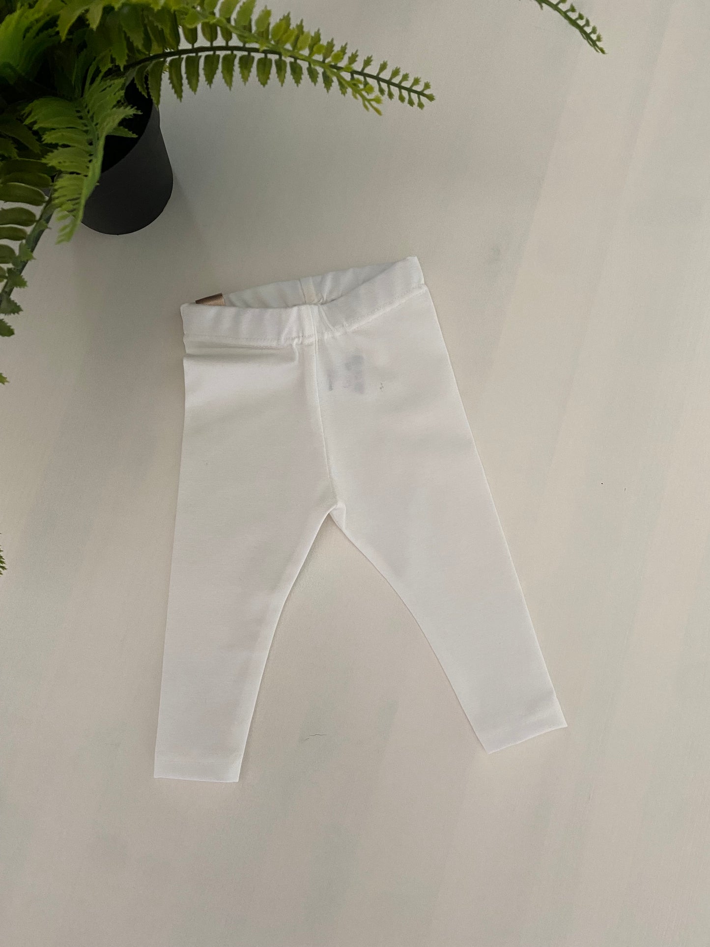 Prematuren legging wit, maatje 44