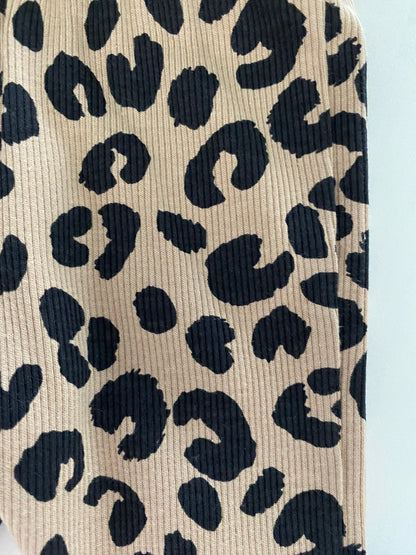 Flared Legging Rib Panther