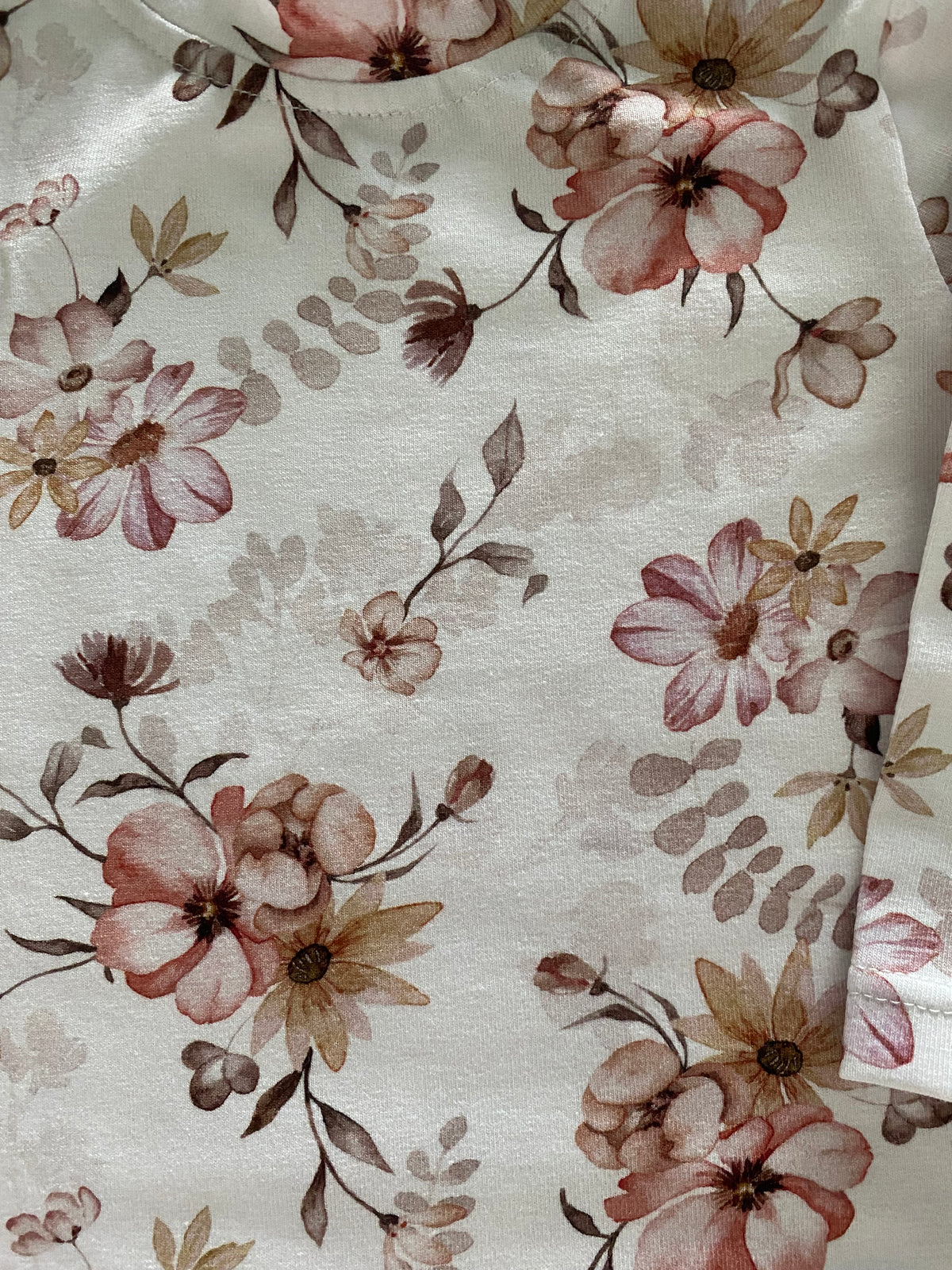 Longsleeve Roze Bloemen