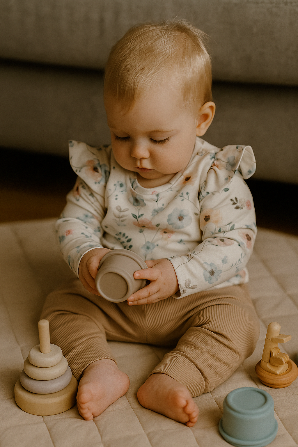 Ruffle longsleeve klaproosjes