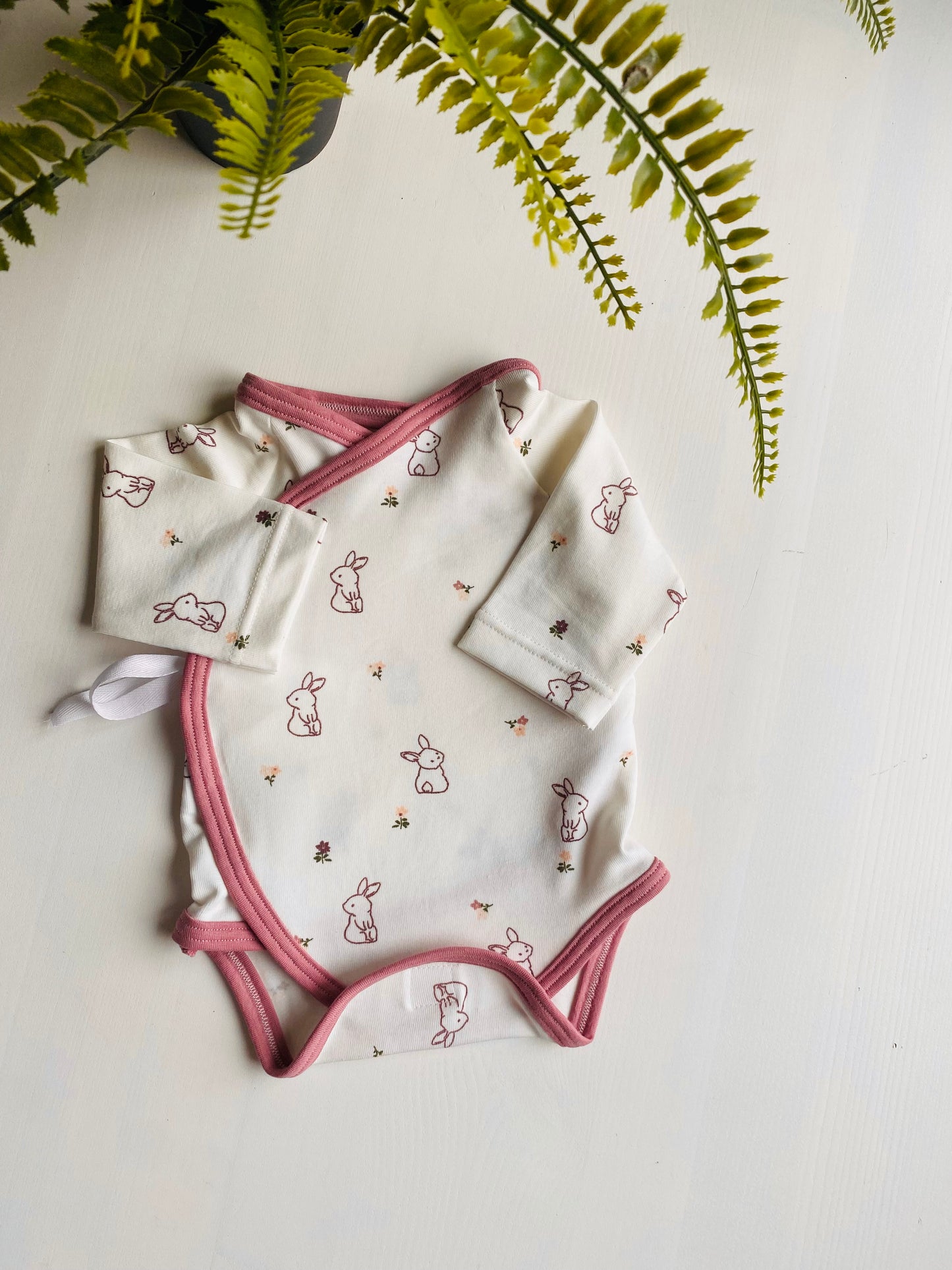 Prematuren Overslag rompertje Konijntjes, maat 44