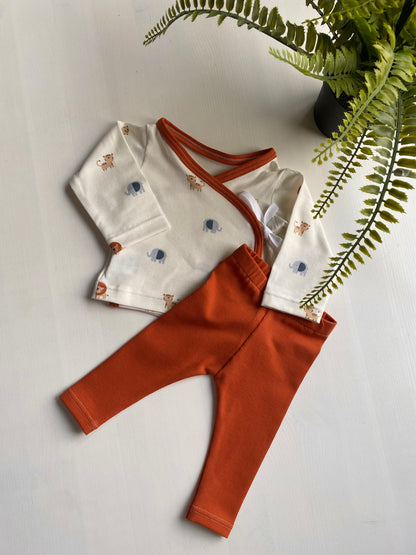 Prematuren legging Brique, maat 44