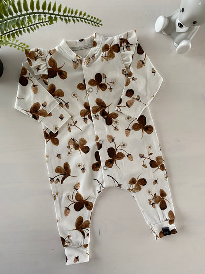 Playsuit Brown Strawberries