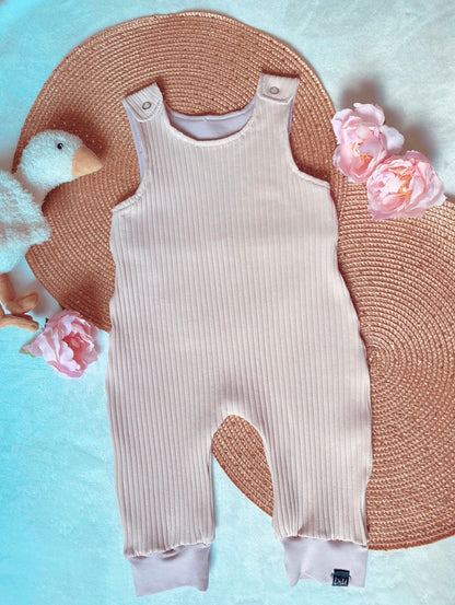 Dungarees Rib old pink