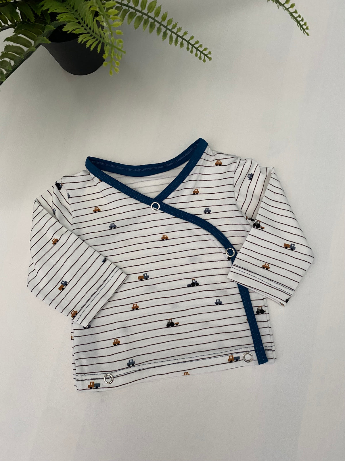 Overslag shirtje Voertuigjes