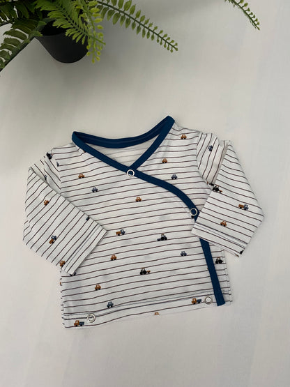 Overslag shirtje Voertuigjes
