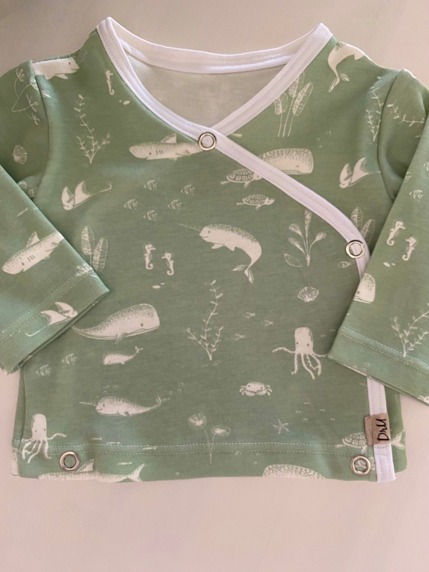 Overslag shirtje Sealife