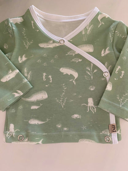 Overslag shirtje Sealife