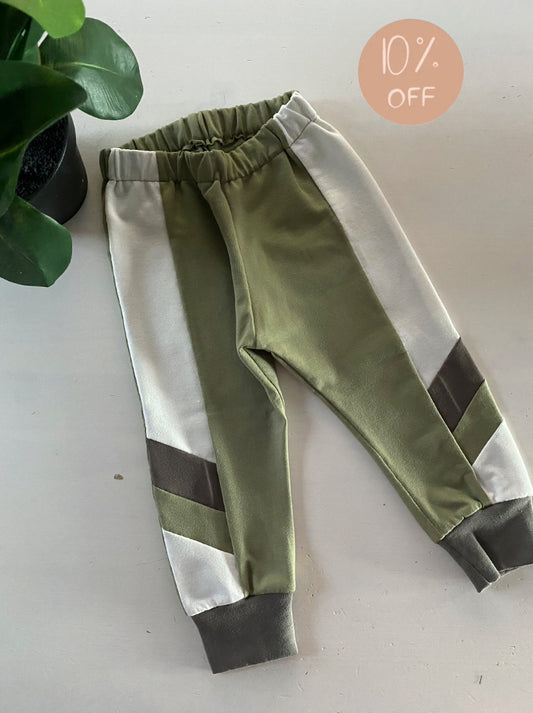 Jogging colourblock olijf (Sale)