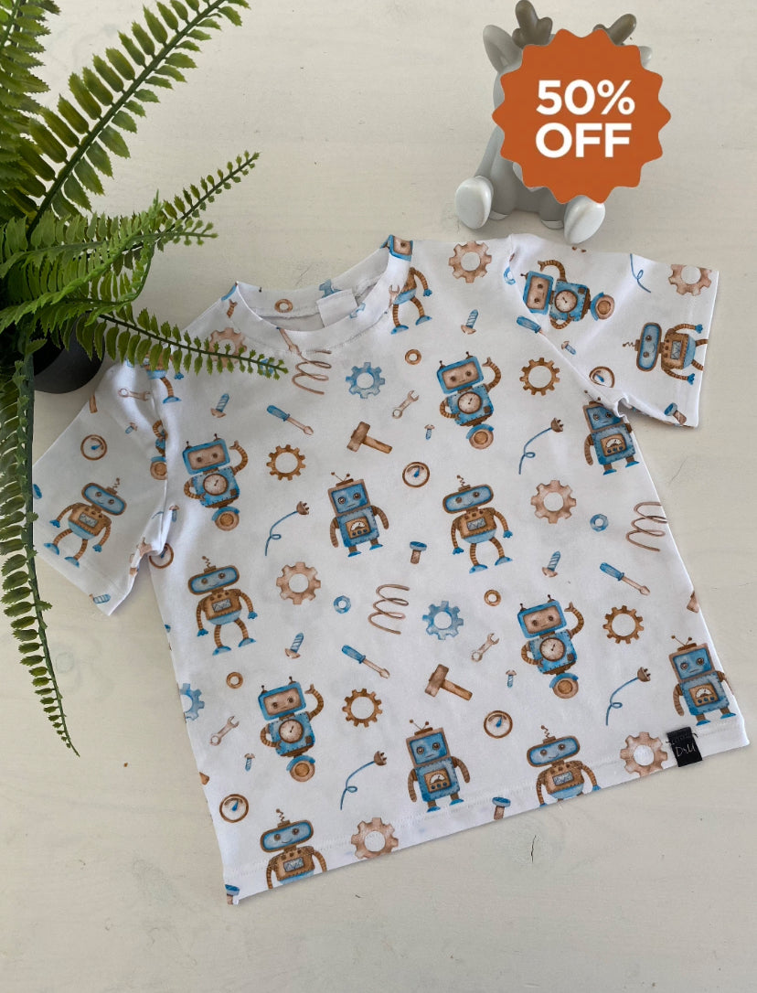 T-shirt Robotjes (SALE)