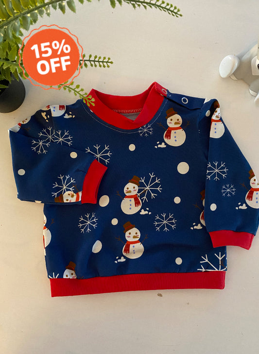 Sweater Sneeuwmannetjes (Sale)