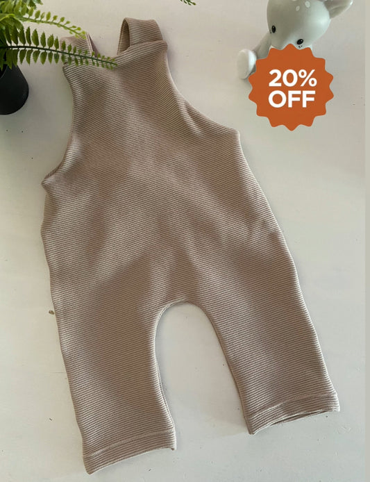 Tuinbroekje Rib Sand (Sale)
