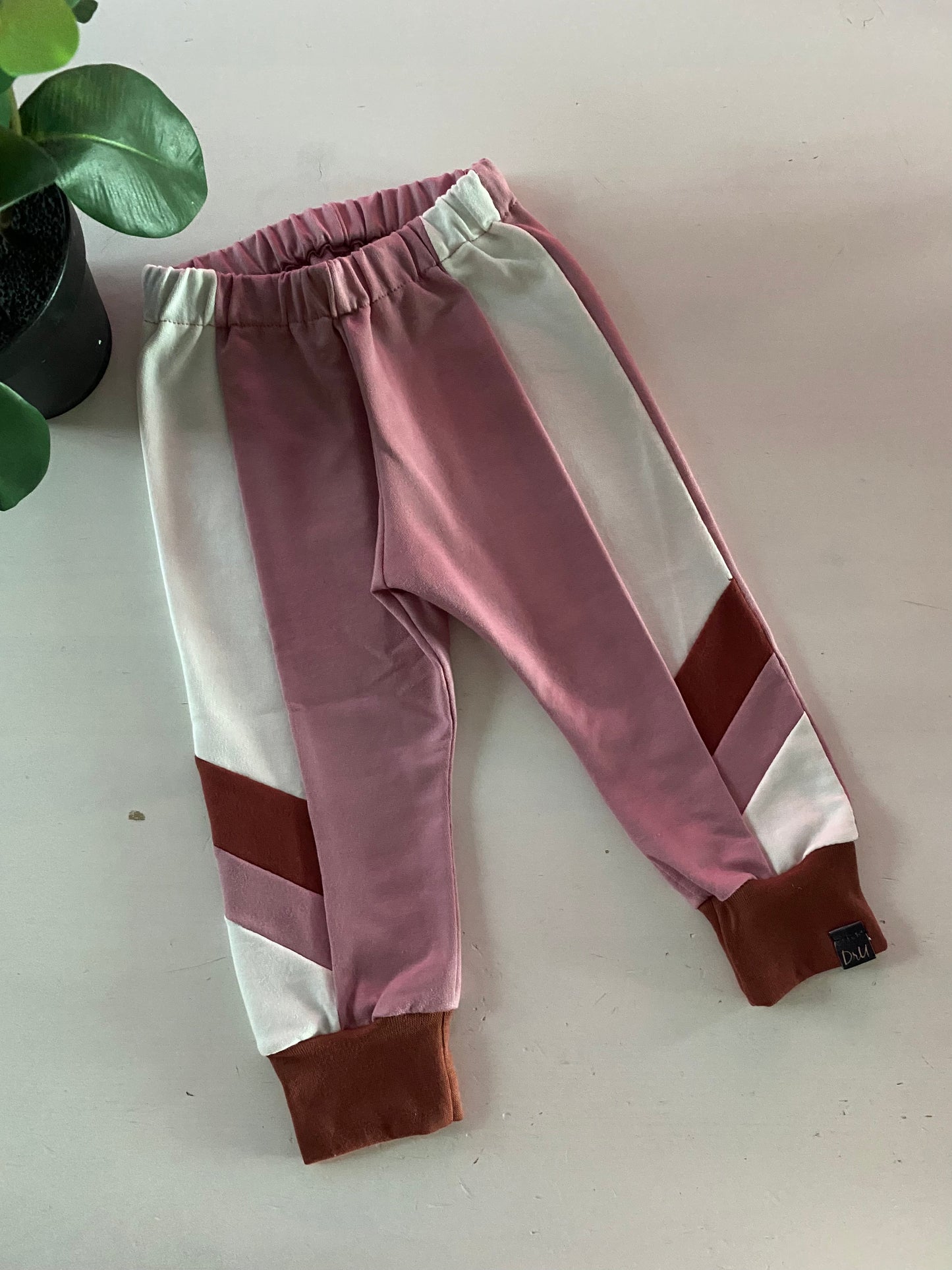 Jogging colorblock roze