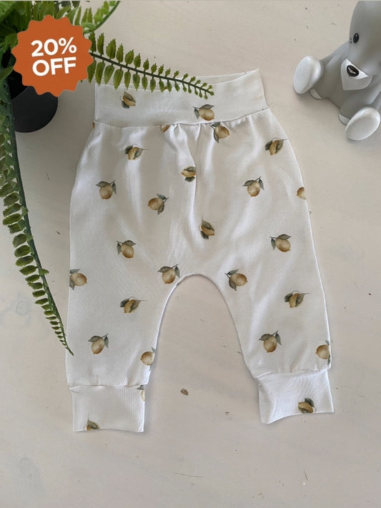 Pantalon de nouveau-né petits citrons
