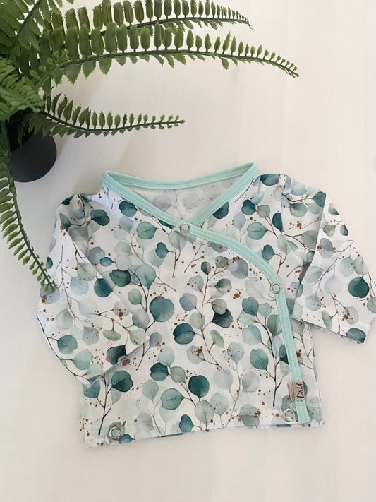 Overslag shirtje Eucalyptus