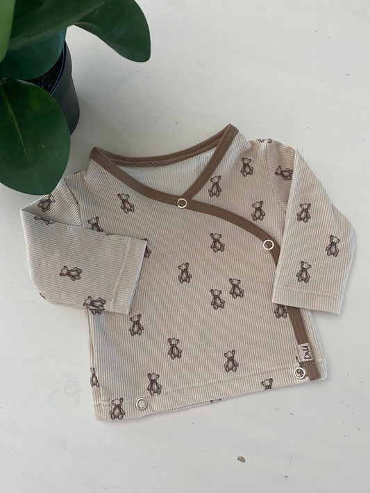 Overslag shirtje Teddybeertjes