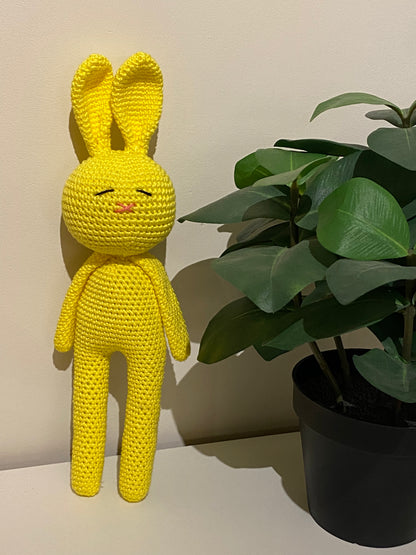 Knuffel Konijntje Geel