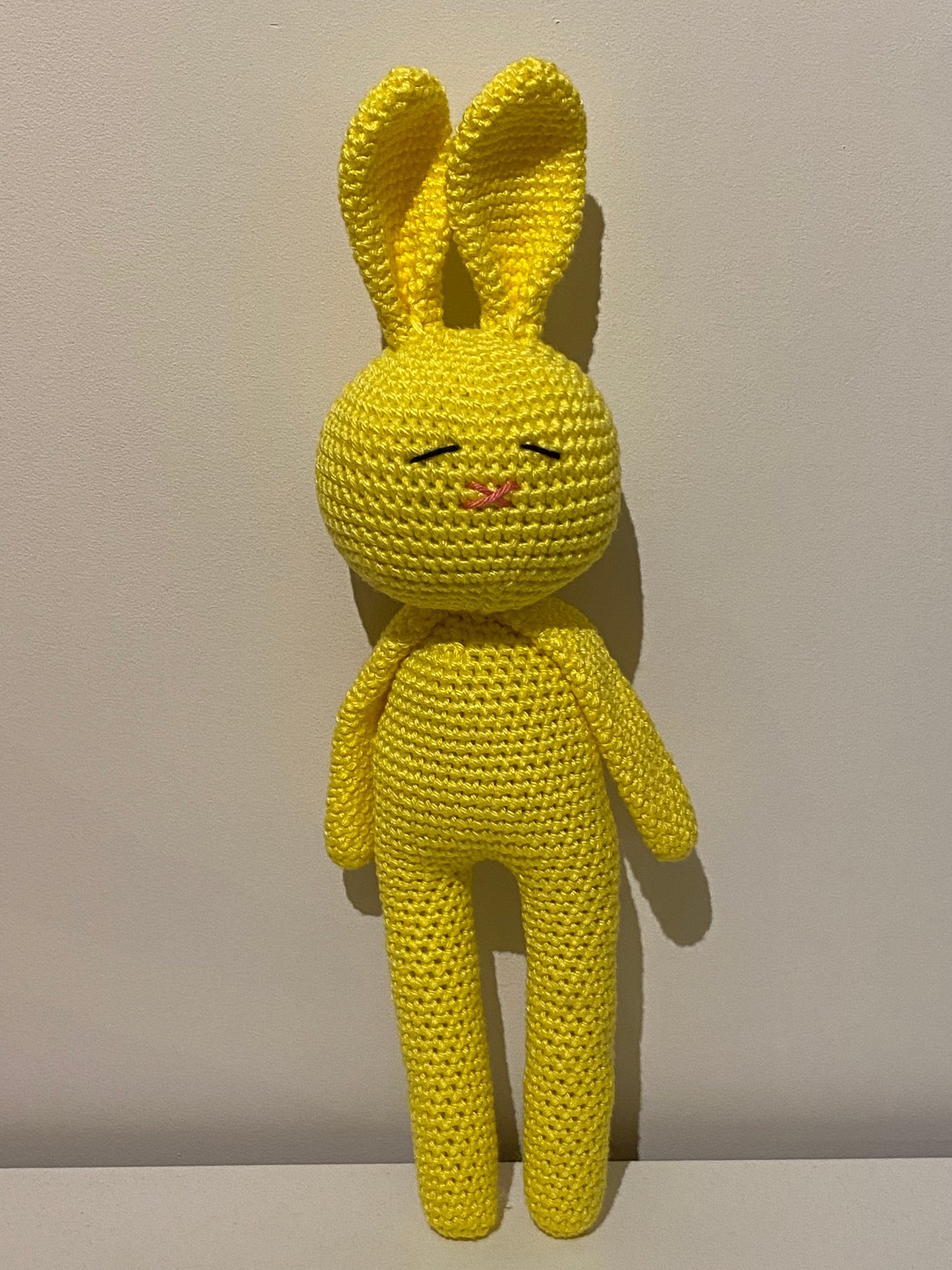 Knuffel Konijntje Geel