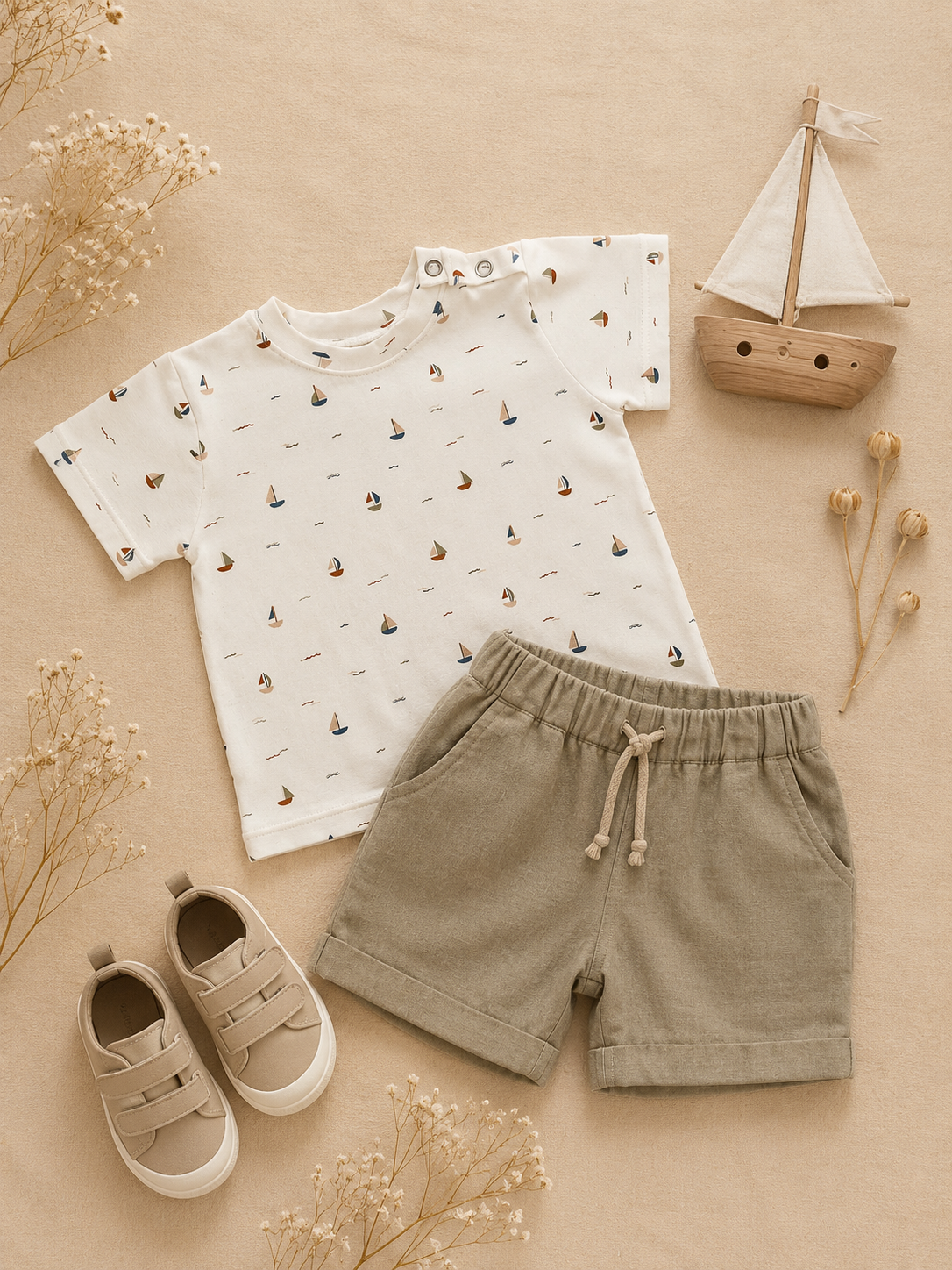 T-shirt zeilbootjes