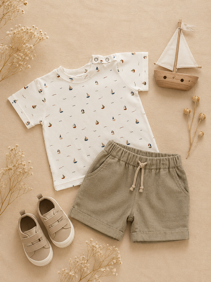T-shirt zeilbootjes
