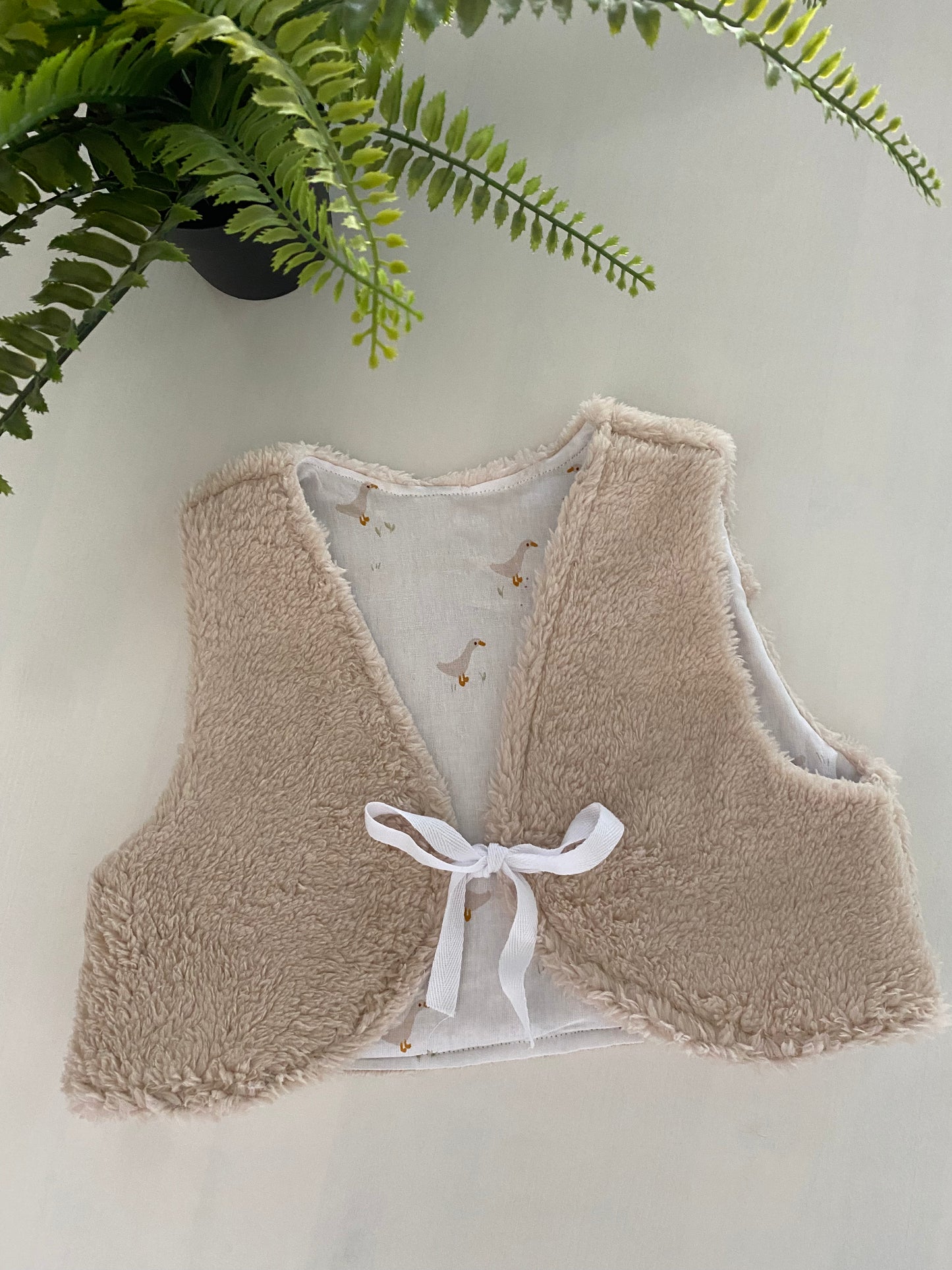 Teddy Gilet Gansjes