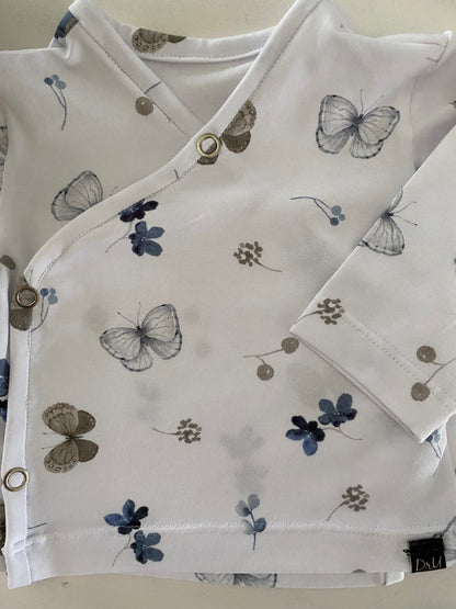 Wrap shirt Butterflies