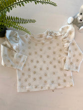 Load image into Gallery viewer, Longsleeve Ruffle Sparkle Stars

