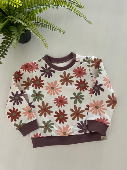 Sweater Kleurijke Madeliefjes