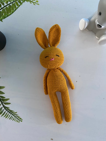 Peluche Lapin Ocre