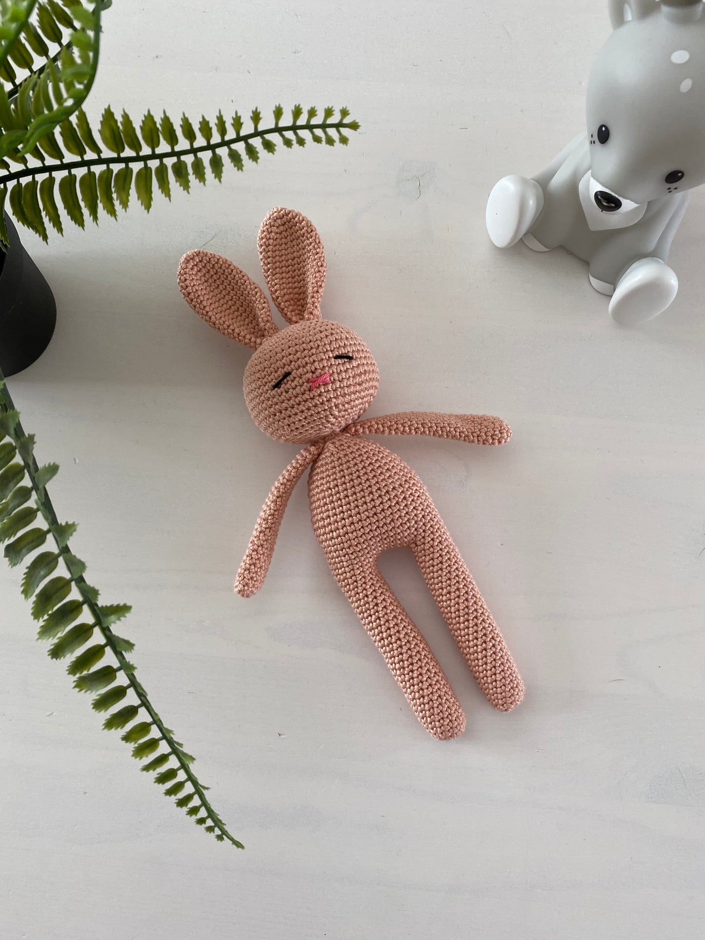 Cuddly Bunny Salmon Pink