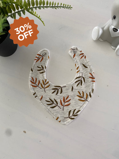 Drool bib Autumn leaves