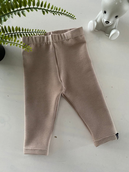 Legging rib sand