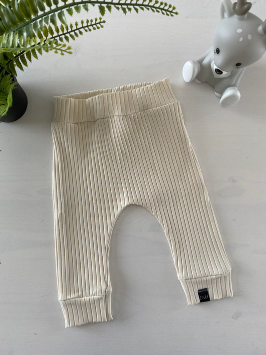 Pantalon nouveau-né Rib Whispering Nude