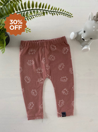 Newborn Legging Pink Hedgehogs (SALE)