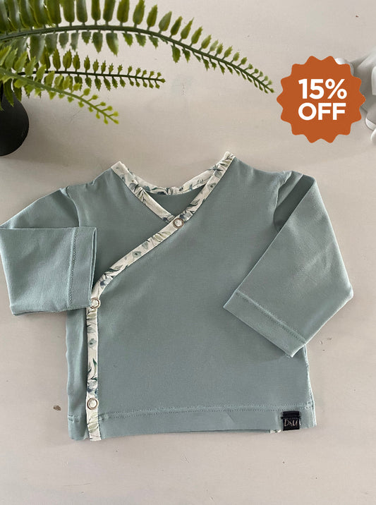 Overslag shirtje Mint (Sale)